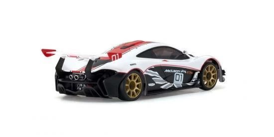 Kyosho Autoscale Mini-Z McLaren P1 Gtr White-Red (W-mm) 4 Kyosho Autoscale Mini-Z McLaren P1 Gtr White-Red (W-mm) - Image 2