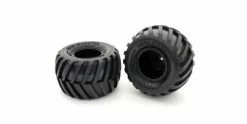 KYOSHO Pre-Glued High Grip Soft Tires (2) EP MadVan FZ02L-B