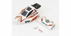 KYOSHO Pre-painted Mini-Z Buggy Turbo Optima Mid SP Body Set - White