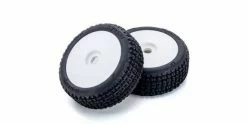 KYOSHO Inferno MP9 V2 Readyset Glued On Rim Tyres (4) (Unpackaged)