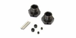 KYOSHO Wheel Hub Inferno MP9-MP10 Gun Metal (2)