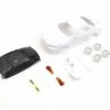 KYOSHO Bodyshell Nissan Skyline GT-R R34 Mini-Z + 4WD Rims (White Body)