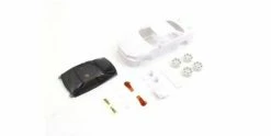 KYOSHO Bodyshell Nissan Skyline GT-R R34 Mini-Z + 4WD Rims (White Body)