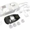 Bodyshell Honda NSX Kyosho Mini-Z + 2WD Rims (White Body)