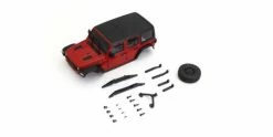 KYOSHO Bodyshell Jeep Wrangler Rubicon Mini-Z 4X4 MX01 Red