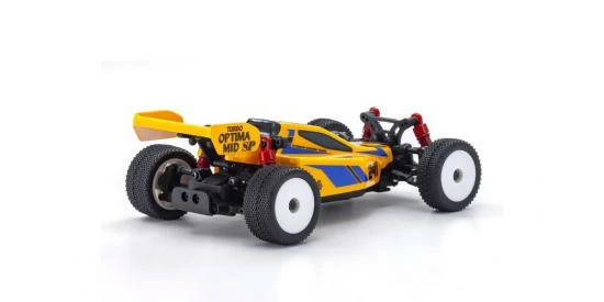 Kyosho Mini-Z MB010 Turbo Optima Mid Special - Yellow 5 Kyosho Mini-Z MB010 Turbo Optima Mid Special - Yellow - Image 3