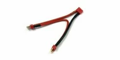 Kyosho Battery Connector Set A For Double Battery (2Xmale Deans)