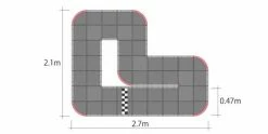 Kyosho Mini Z Grand Prix Track Circuit Model - 48 Mats (each 30x30cm) -Kyosho Sales Shop K 87032B bc12