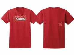 T-Shirt K-Fade 2.0 Red Kyosho - 10