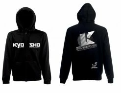 Kyosho Zip Hoodie 2022 Black (XL-size)