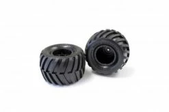 Kyosho Tyres + Wheels (2) Monster Tracker 1:10 Ep