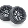 Kyosho Pre-Glued Tyres Tc 1:10 Fazer 2.0 (2) Medium