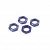 Kyosho Serrated 1:8 Wheel Nuts (4) - Blue -Kyosho Sales Shop K IFW472BL 0