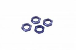 Kyosho Serrated 1:8 Wheel Nuts (4) - Blue