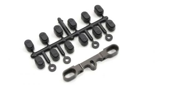 Kyosho Aluminium Suspension Holder Zx7 (Rr) - Gun Metal 3 Kyosho Aluminium Suspension Holder Zx7 (Rr) - Gun Metal