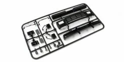 Kyosho Body Plastic Parts Set (Black) Mad Crusher