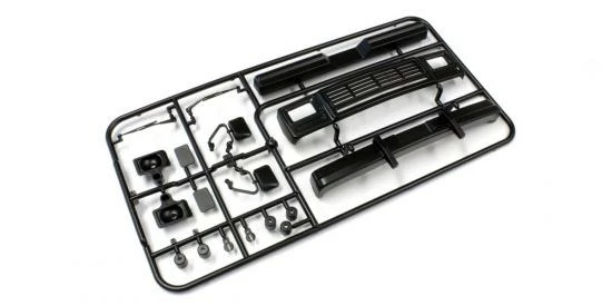 Kyosho Body Plastic Parts Set (Black) Mad Crusher 3 Kyosho Body Plastic Parts Set (Black) Mad Crusher