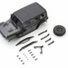 KYOSHO Bodyshell Jeep Wrangler Rubicon Mini-Z 4X4 MX01 Grey -Kyosho Sales Shop K MXB01GM 1