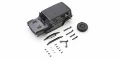 KYOSHO Bodyshell Jeep Wrangler Rubicon Mini-Z 4X4 MX01 Grey