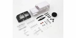 KYOSHO Bodyshell Jeep Wrangler Rubicon Mini-Z 4X4 MX01 (White Body)