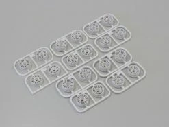 Kyosho Wheels Set White Mini-Z Mr02/03 Rays Re30 - Multi Offset