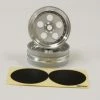 Kyosho Front Wheel (2) Tomahawk - Satin Chrome