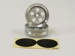 Kyosho Front Wheel (2) Tomahawk - Satin Chrome