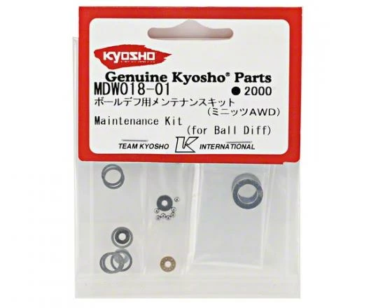 Kyosho Maintenance Kit For Awd Ball Diff 4 Kyosho Maintenance Kit For Awd Ball Diff - Image 2