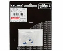 Kyosho Nylon Nuts Blue - Mini Z -Kyosho Sales Shop kyomzw13bl 2