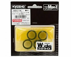 Kyosho Tyres (High-Grip) Mini-Z 30 Shore (4) (Wide) -Kyosho Sales Shop kyomzw17 30 2
