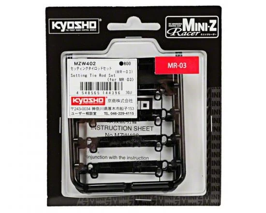 Kyosho Setting Tie Rod Set Mini-Z Mr03 4 Kyosho Setting Tie Rod Set Mini-Z Mr03 - Image 2